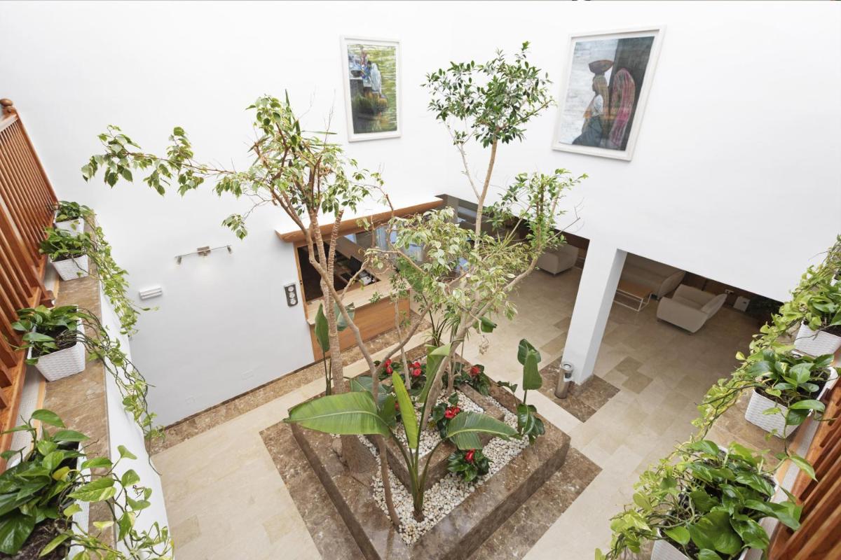 Jardín al aire libre en THB Guya Playa
