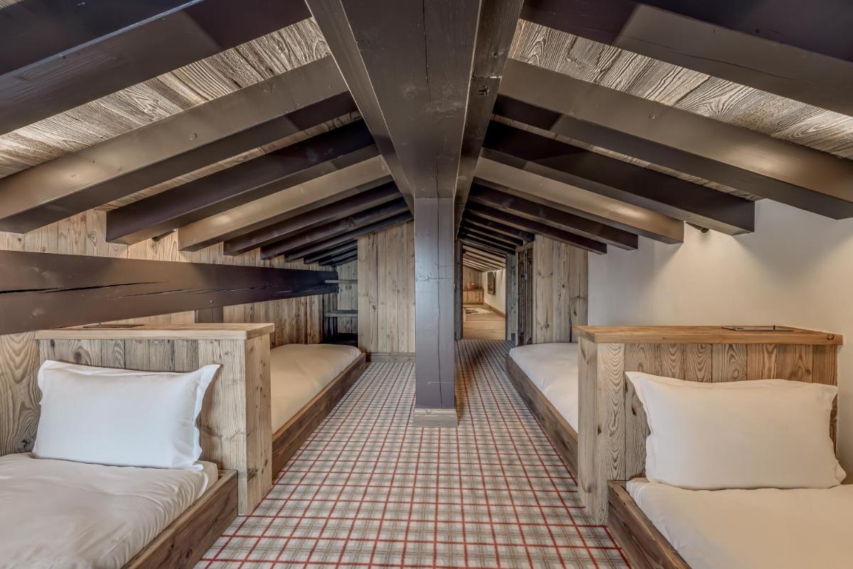 Coin salon dans l'établissement Hotel & Spa Le Val d'Isère