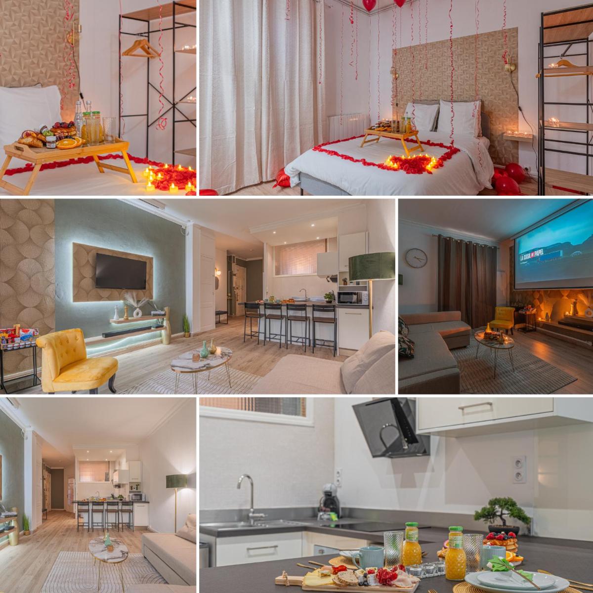 Luxury Cinephile - Netflix - 2 Balcons - Garage Privé - Minibar - Housity