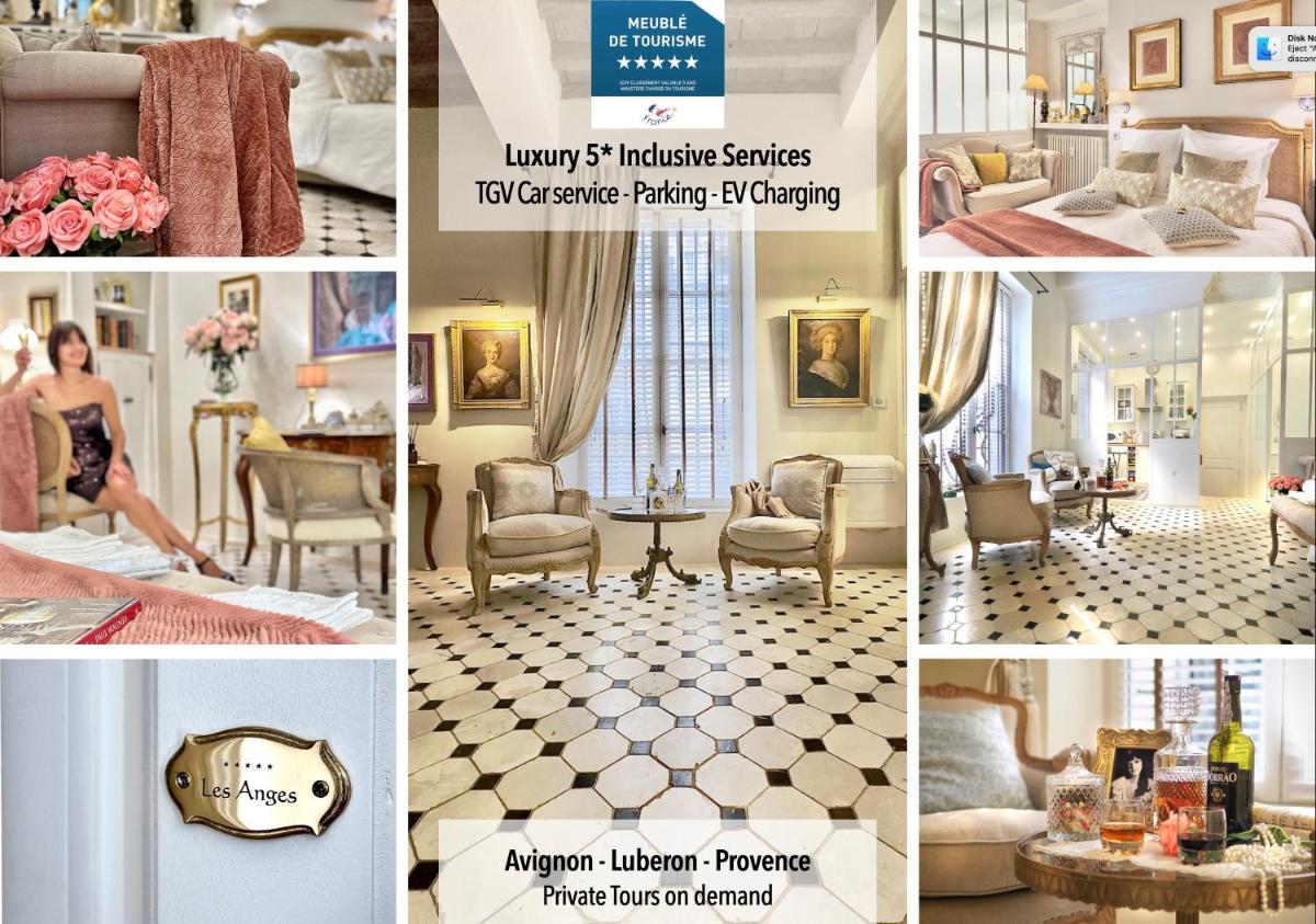 LES ANGES DELUXE AVIGNON - Suite Romantique Luxe - Free Parking and Jaguar Car Service - Housity
