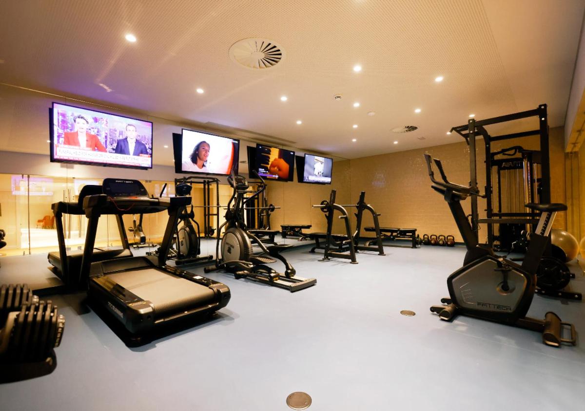O centro de fitness e/ou as comodidades de fitness de Montebelo Viseu Congress Hotel & Spa