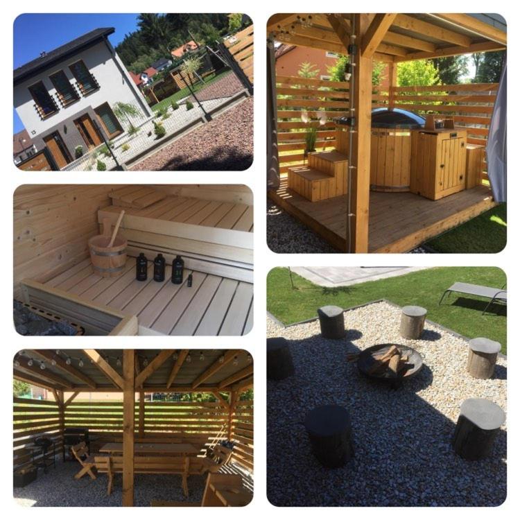 Apartamenty Black&White Lubawka - Domek z ruską banią i sauną - Housity