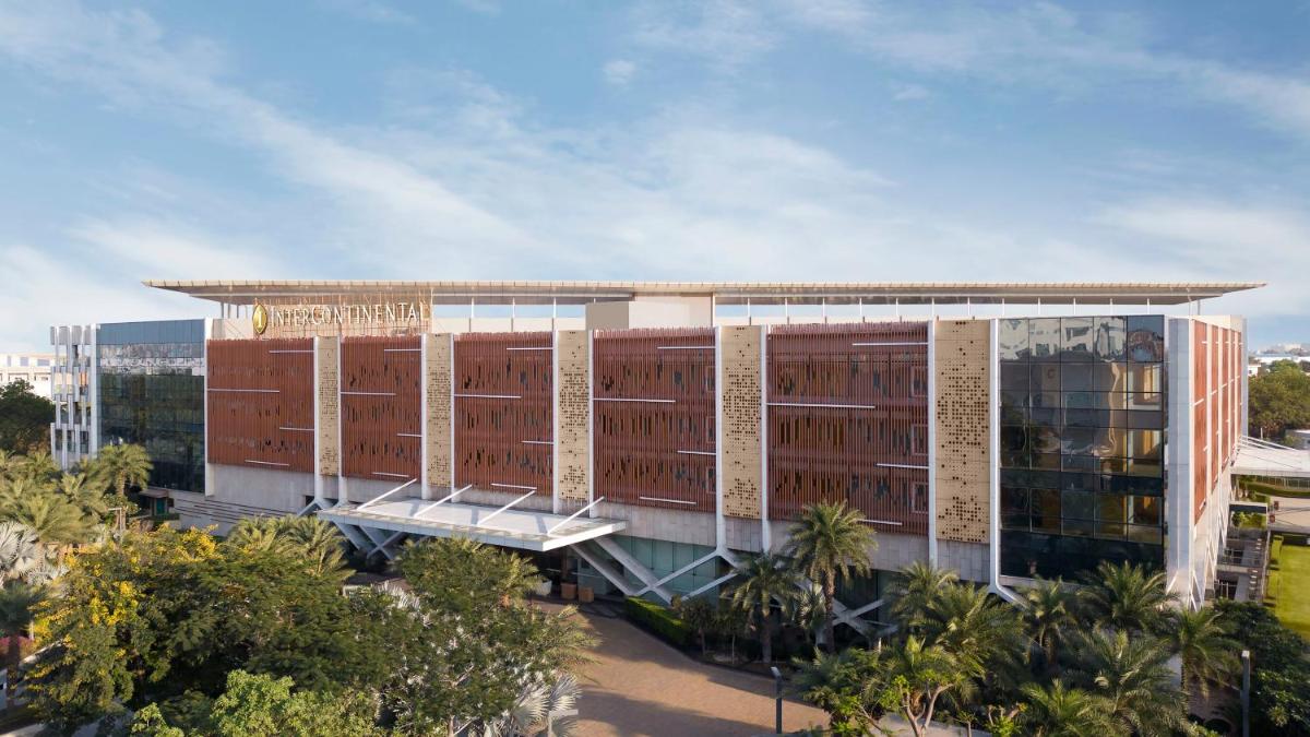 a rendering of the exterior of a building at InterContinental Jaipur Tonk Road by IHG in Jaipur