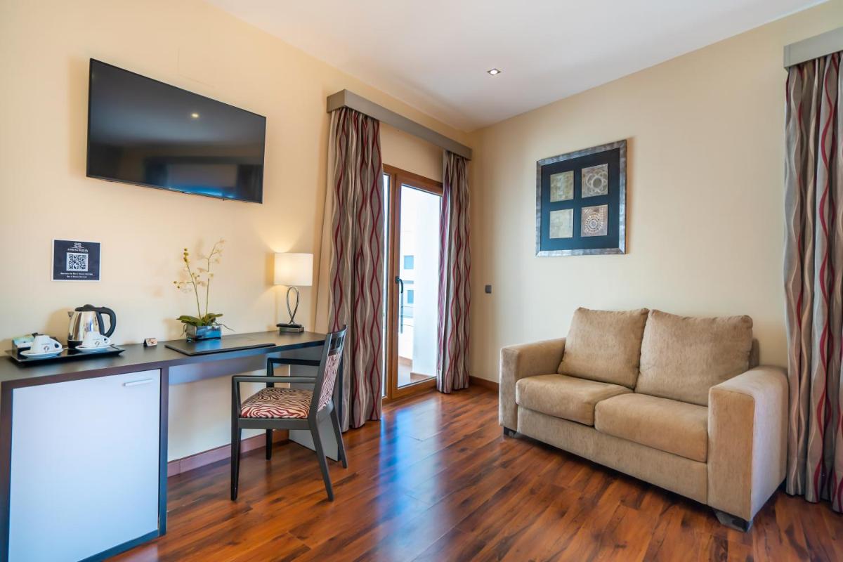 Zona de estar de Hotel Andalussia