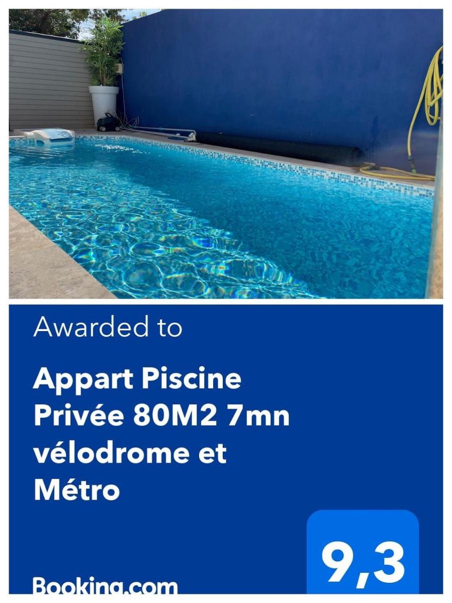 Appart Piscine Privée 80M2 7mn vélodrome et Métro - Housity