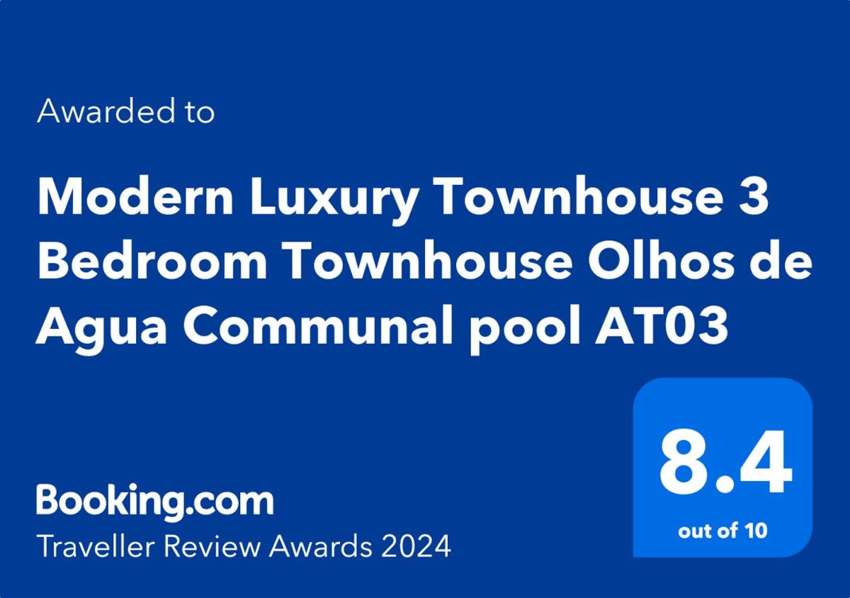 Modern Luxury Townhouse 3 Bedroom Townhouse Olhos de Agua Communal pool AT03 - Housity