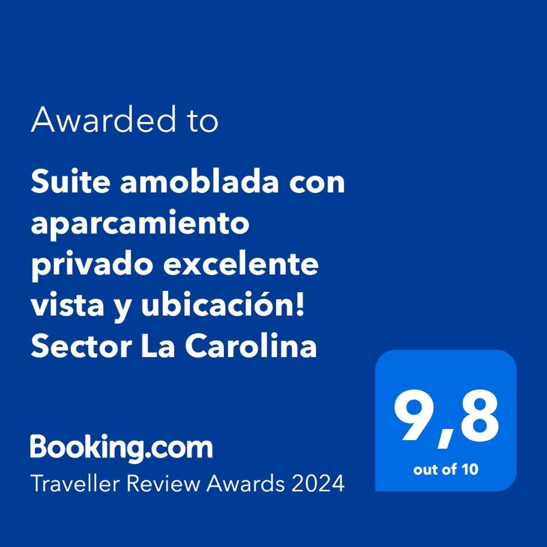 Suite amoblada con aparcamiento privado excelente vista y ubicación! Sector La Carolina - Housity