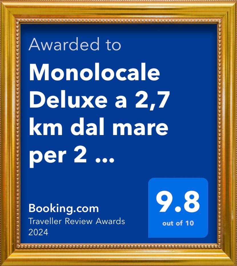 Monolocale Deluxe a 2,7 km dal mare per 2 persone - Housity