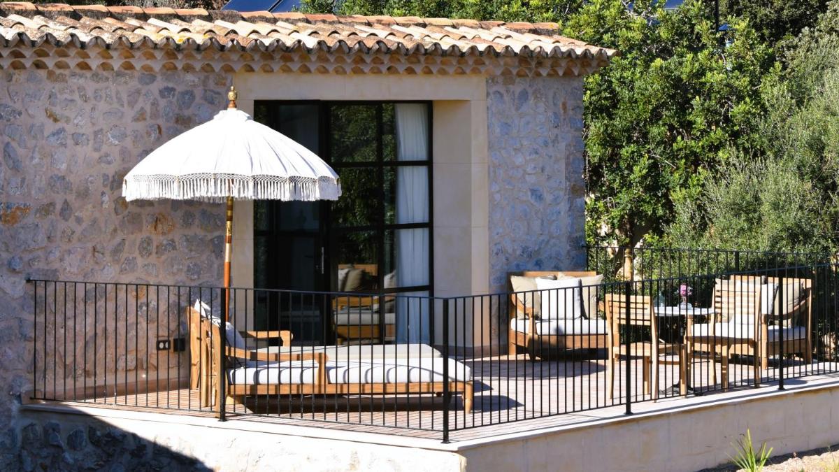 Un patio o zona al aire libre en Ca'n Beneït