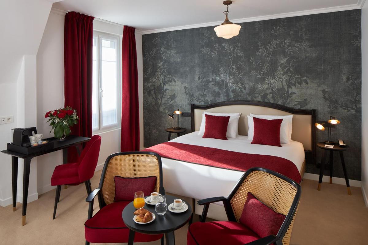 Un ou plusieurs lits dans un hébergement de l'établissement Hotel Villa Romantic & Spa
