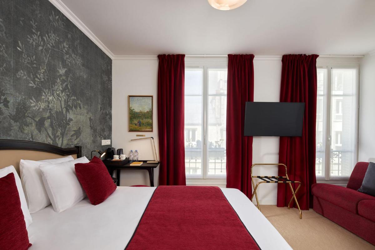 Un ou plusieurs lits dans un hébergement de l'établissement Hotel Villa Romantic & Spa