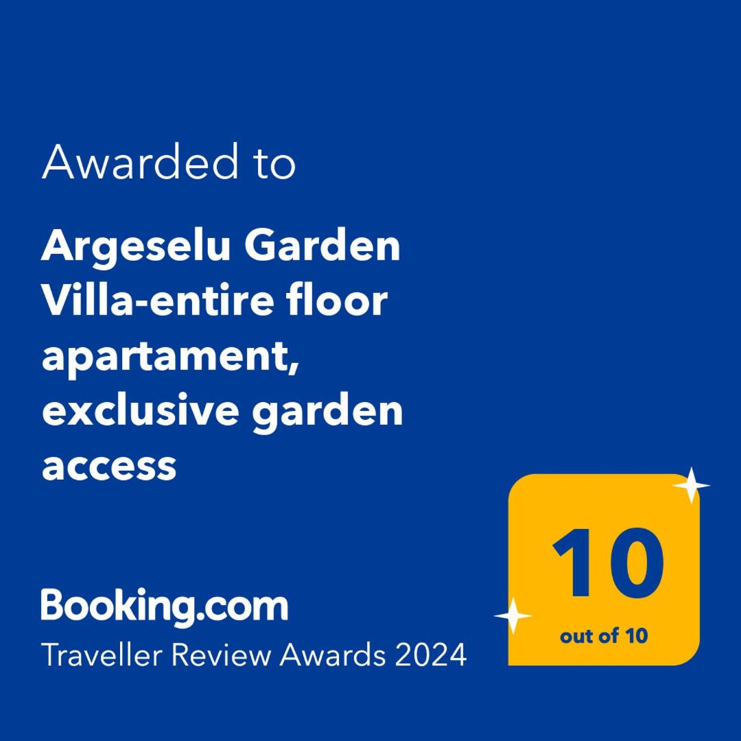 Argeselu Garden Villa - entire floor apartment, exclusive garden access - Housity