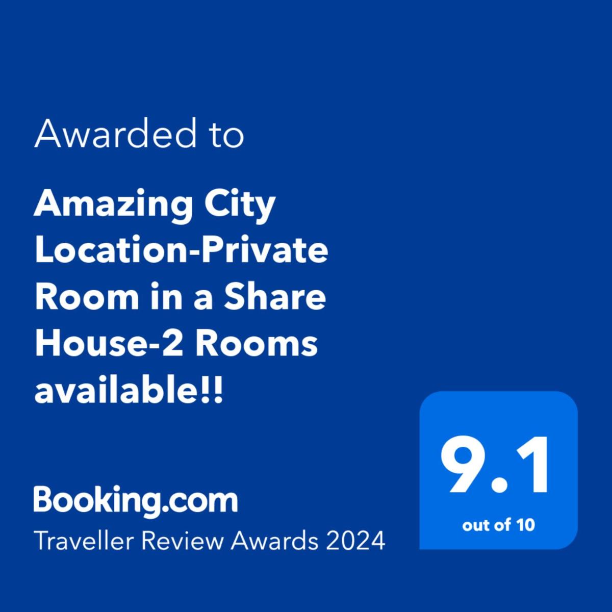 Amazing City Location-Private Room in a Share House-2 Rooms available!! - Housity
