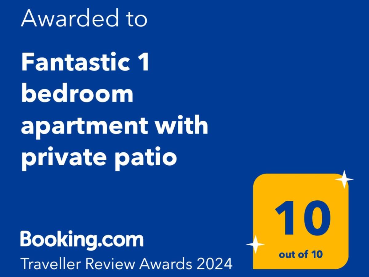 Fantastic 1 bedroom apartment with private patio - Housity
