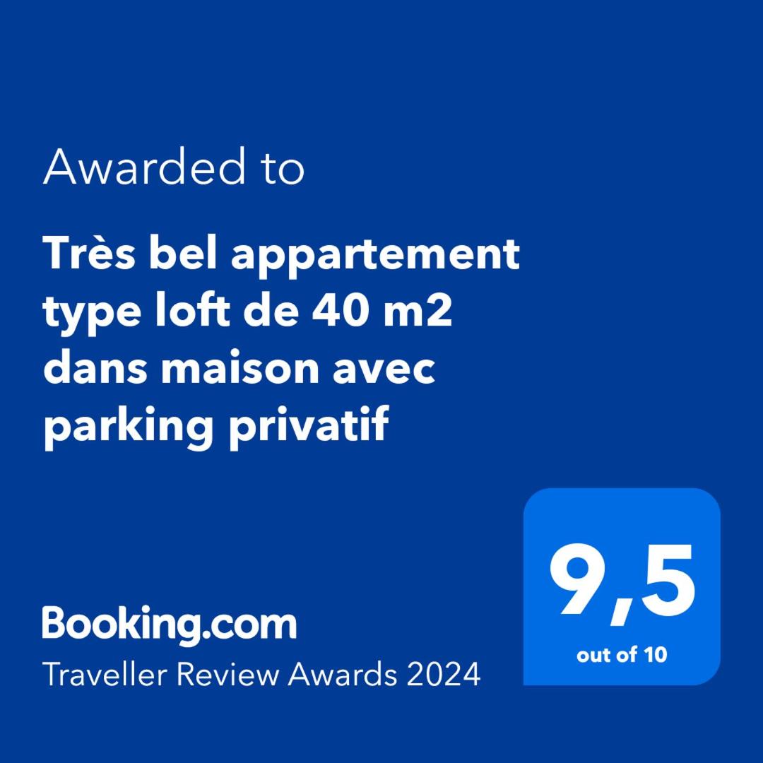 Très bel appartement type loft de 40 m2 dans maison avec parking privatif - Housity