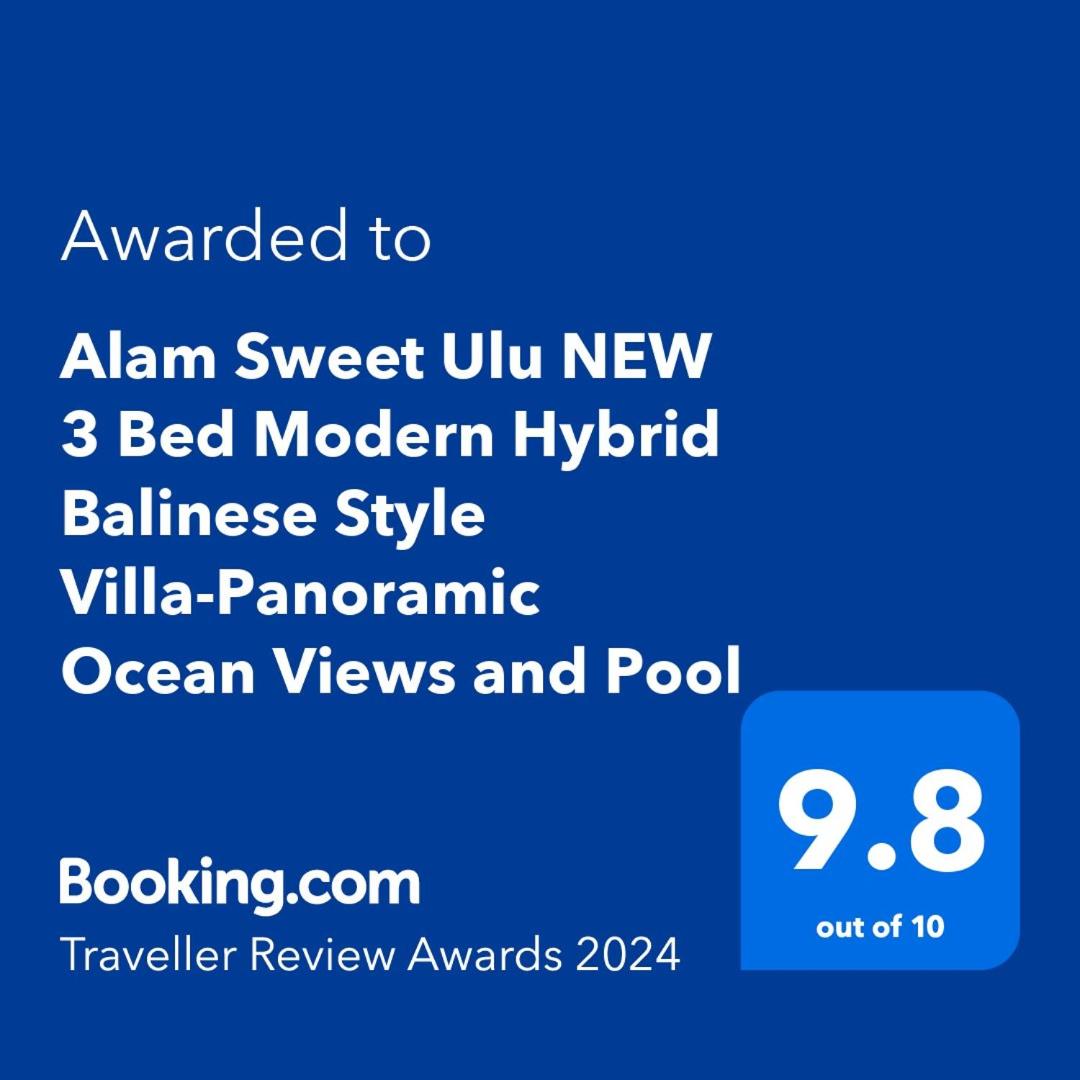 "Alam Sweet Ulu" NEW 3 Bed Modern Luxury "Balinese Style" Villa-Panoramic Ocean Views and Pool - Housity