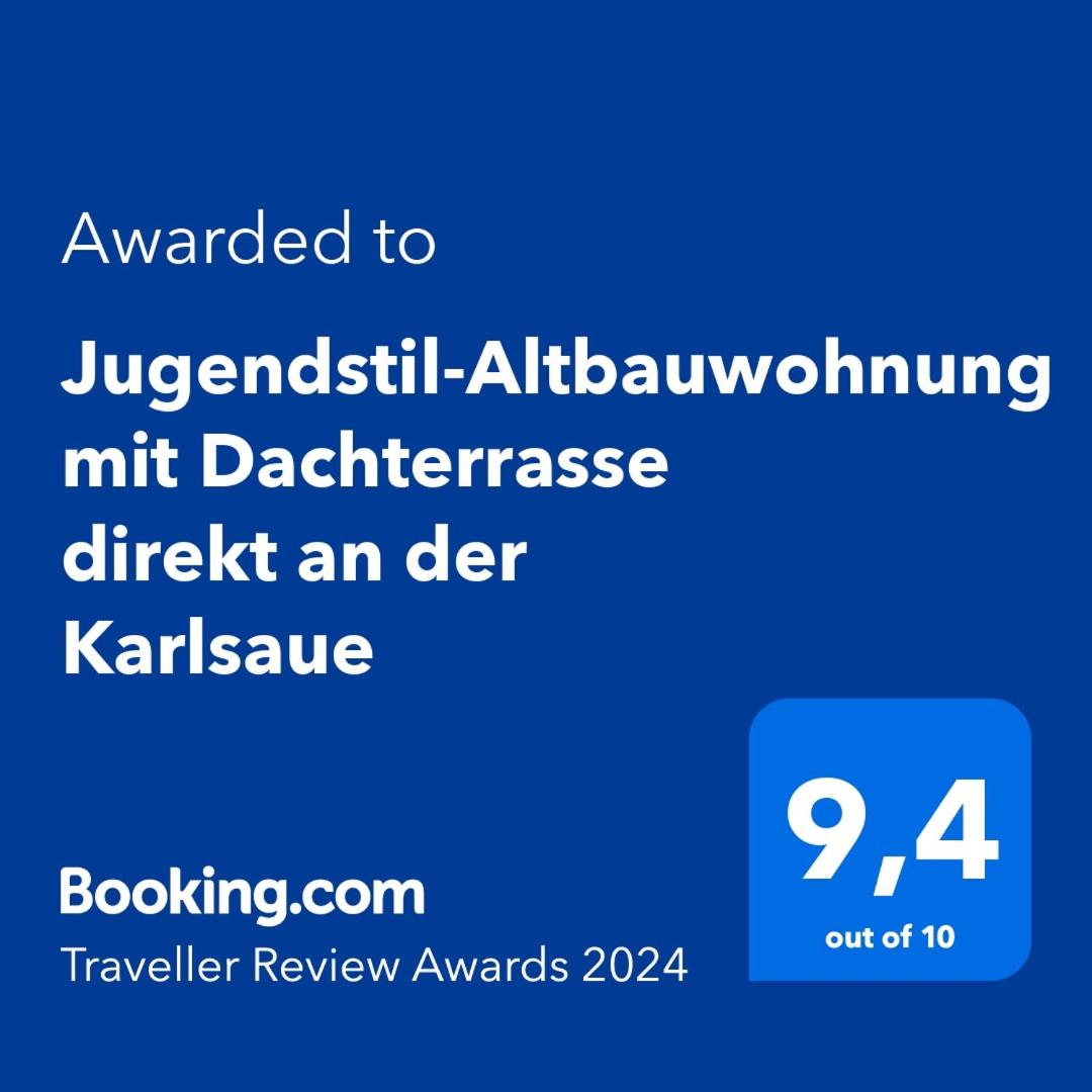 Jugendstil-Altbauwohnung mit Dachterrasse direkt an der Karlsaue - Housity