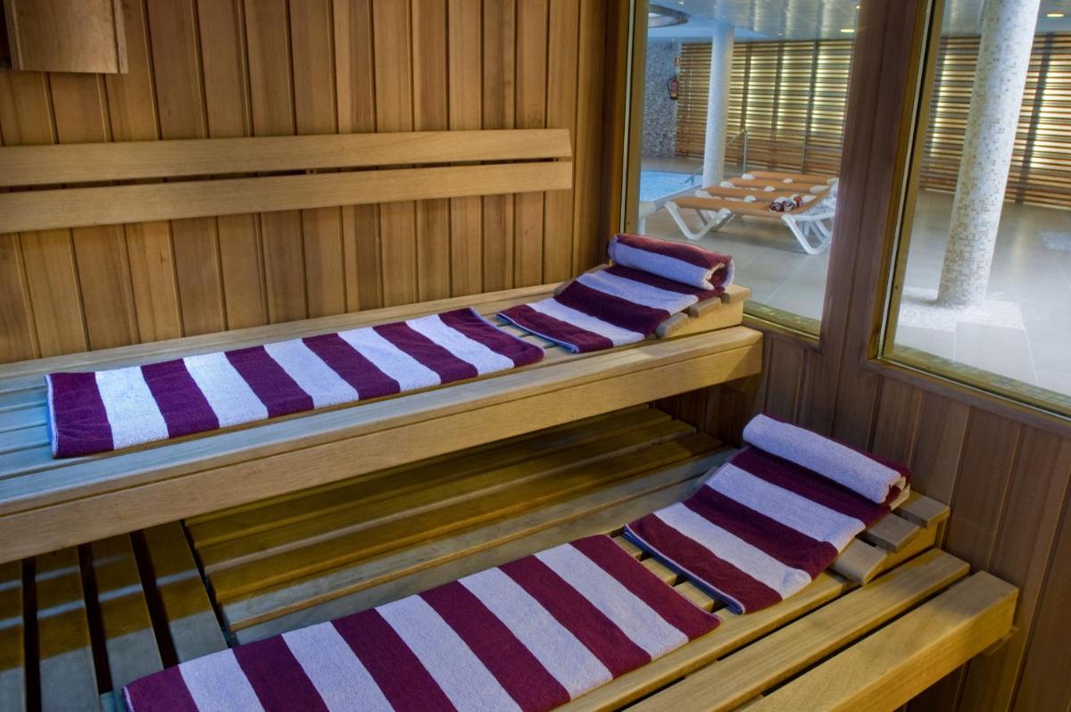 Cama o camas de una habitación en Sumus Hotel Stella and Spa 4S Adults Recommended