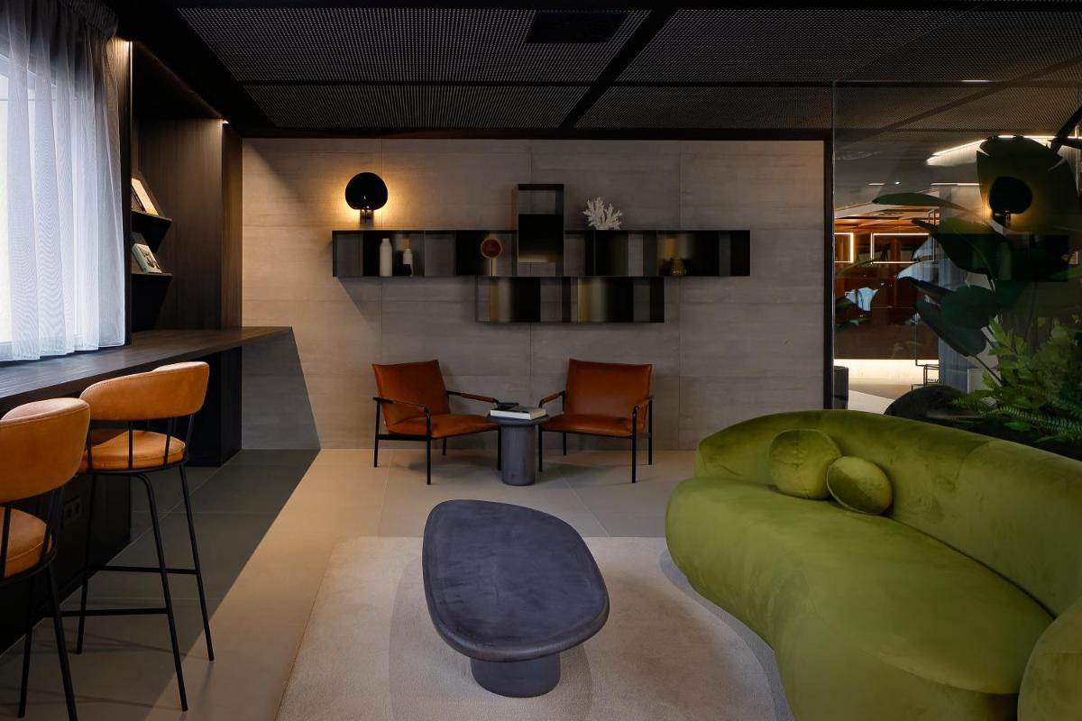 Zona de estar de Nuvō Hotel Boutique