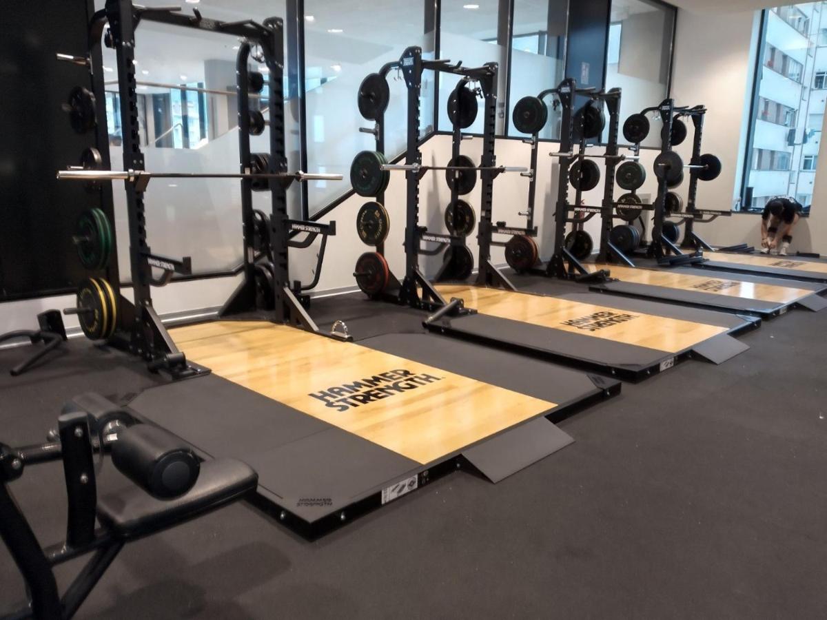 Gimnasio o instalaciones de fitness de Nuvō Hotel Boutique