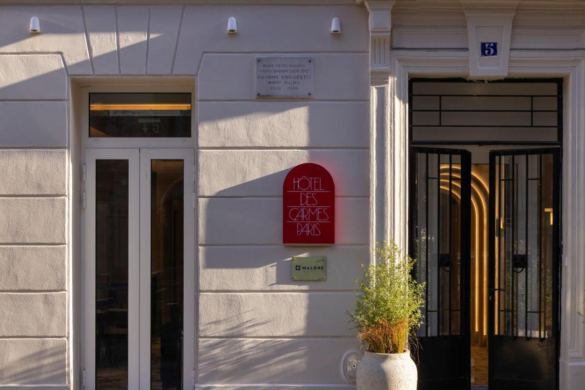 Façade ou entrée de l'établissement Hotel des Carmes by Malone