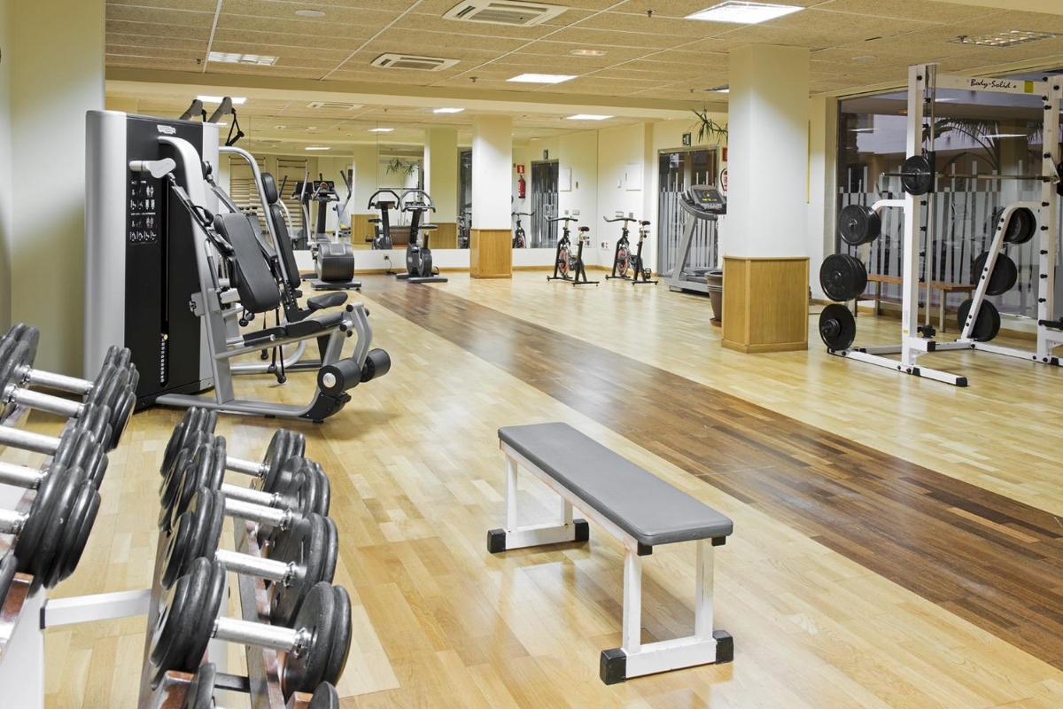 Gimnasio o instalaciones de fitness de Elba Carlota Beach & Golf Resort