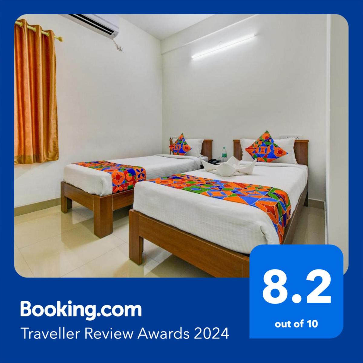 FabExpress PAS Residency - Nr Marina Beach & Mahatma Gandhi Monument - Housity
