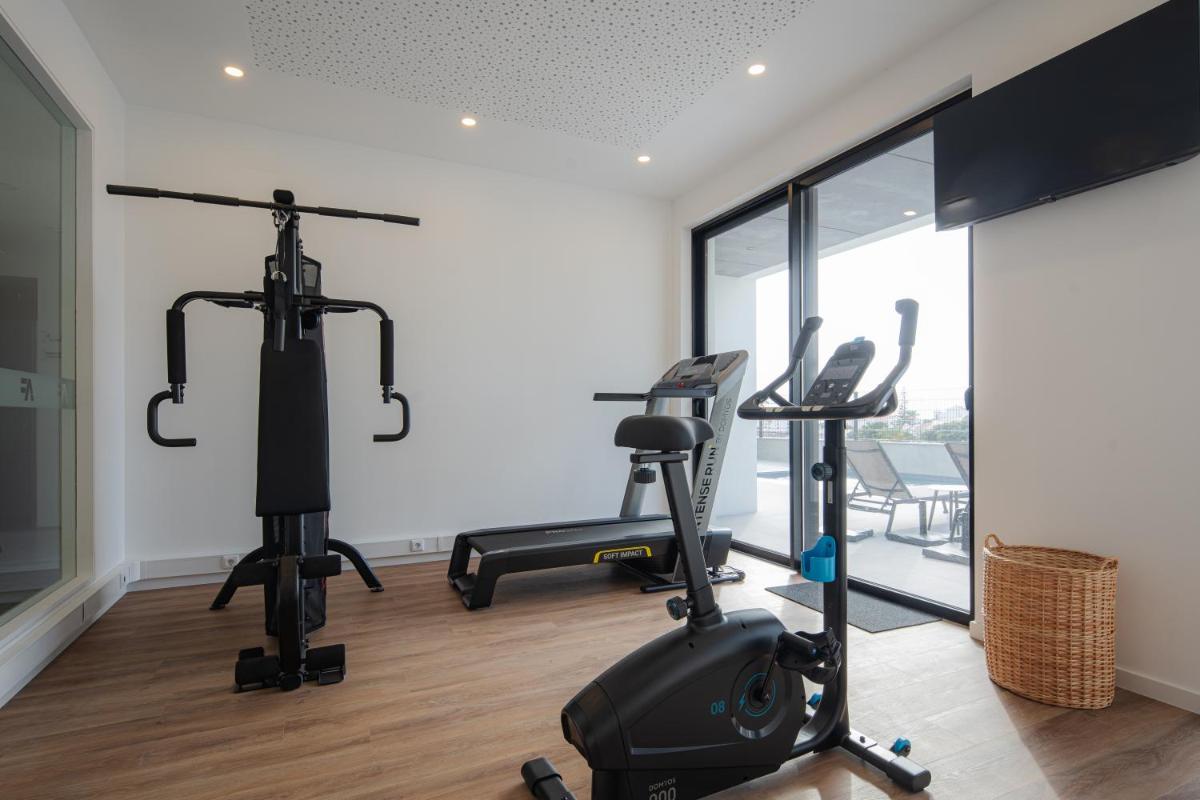 O centro de fitness e/ou as comodidades de fitness de Alto do Forte