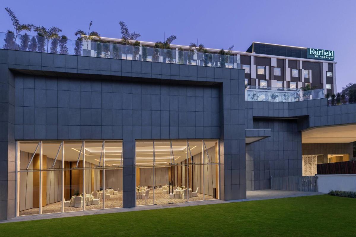 a rendering of the exterior of a building at Fairfield by Marriott Dehradun in Dehradun