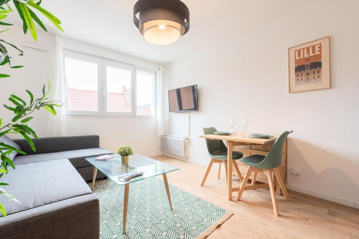 Lille, fully-equipped apartment with parking space - Housity