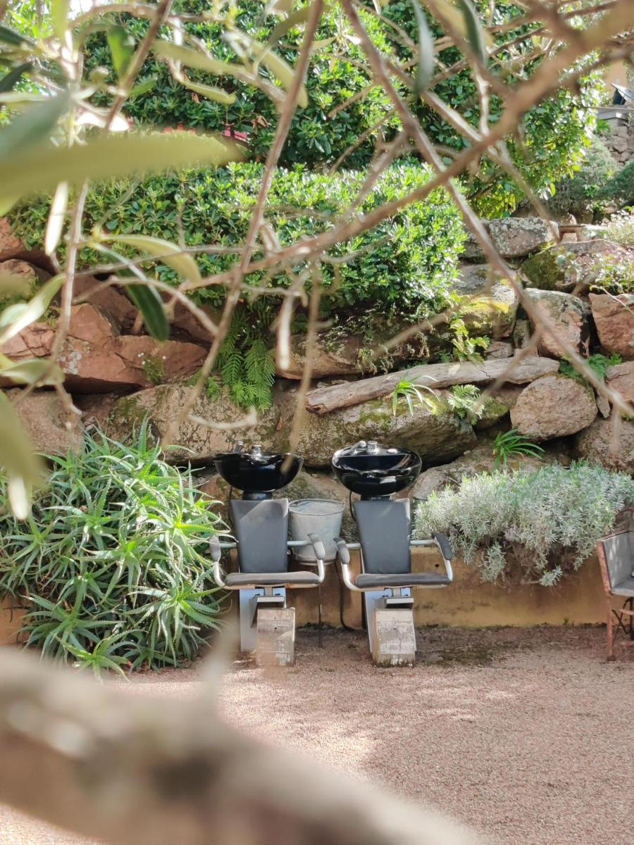 Jardin de l'établissement Le Roc E Fiori Hotel - Teritoria