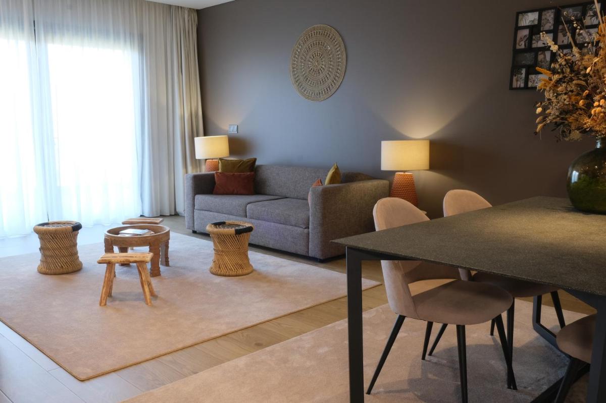 Uma área de estar em MW Douro Wine & Spa
