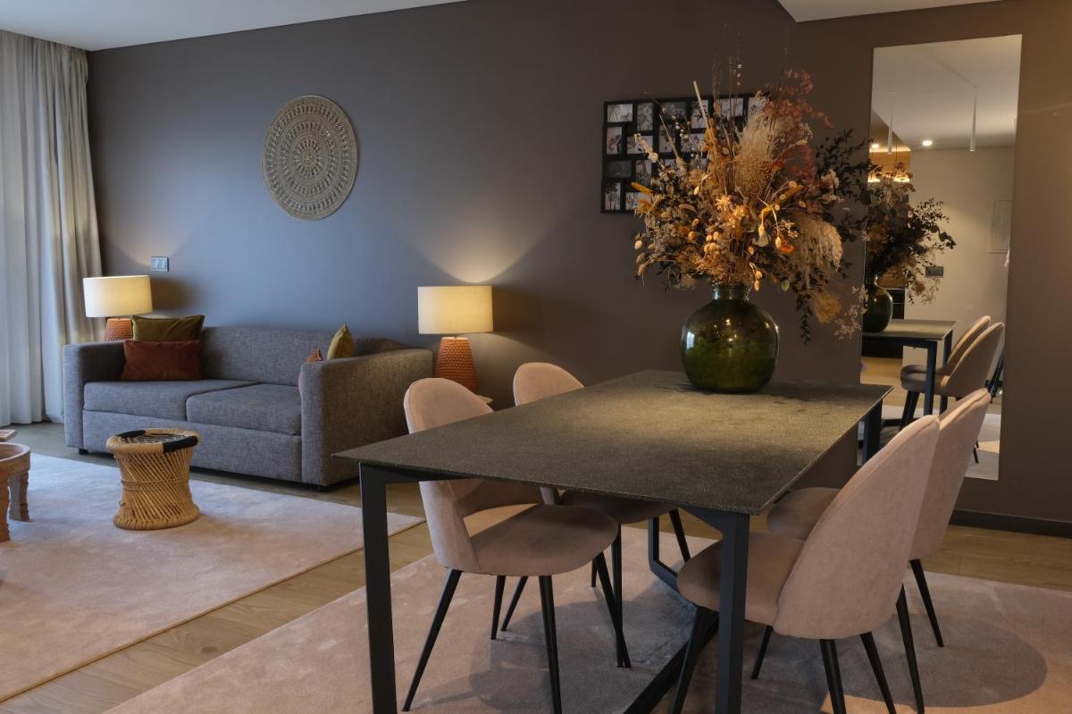 Uma área de estar em MW Douro Wine & Spa