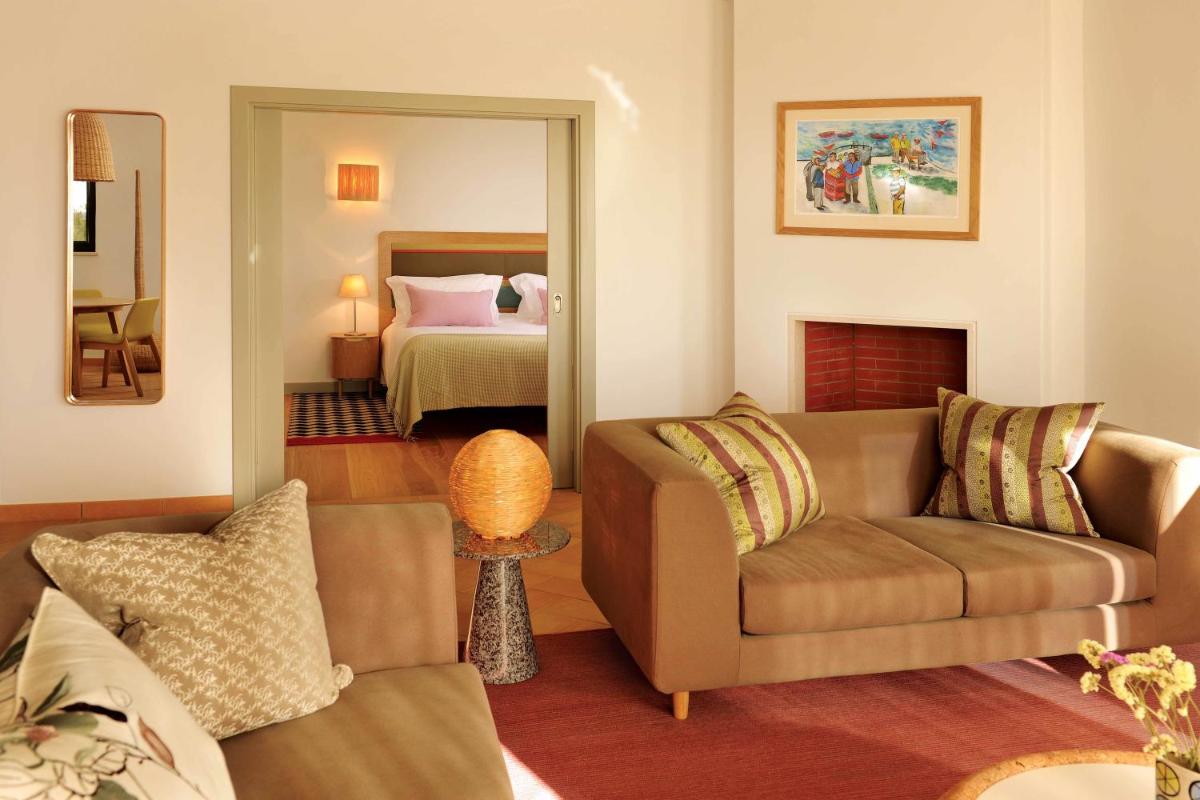 Uma área de estar em Martinhal Sagres Beach Family Resort Hotel