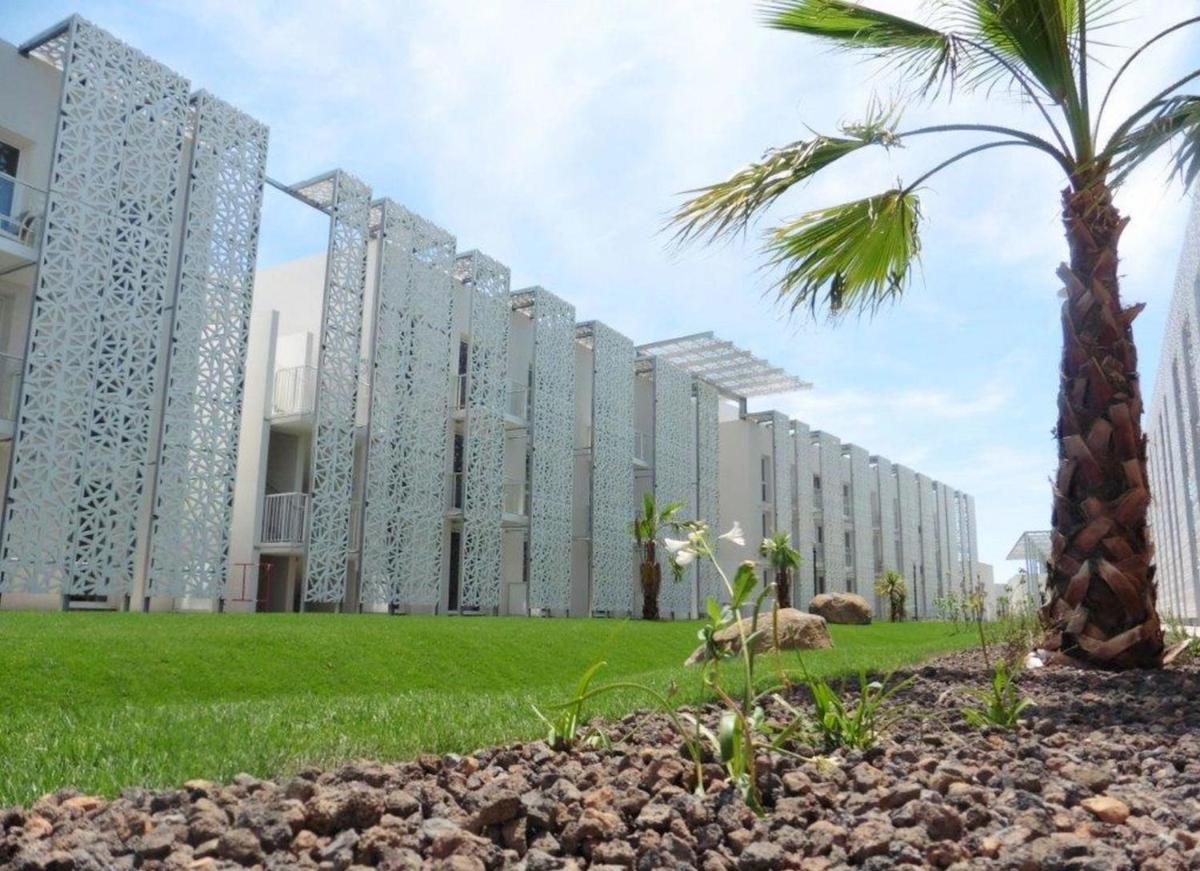 Jardin de l'établissement Appart'Hotel Odalys Nakâra