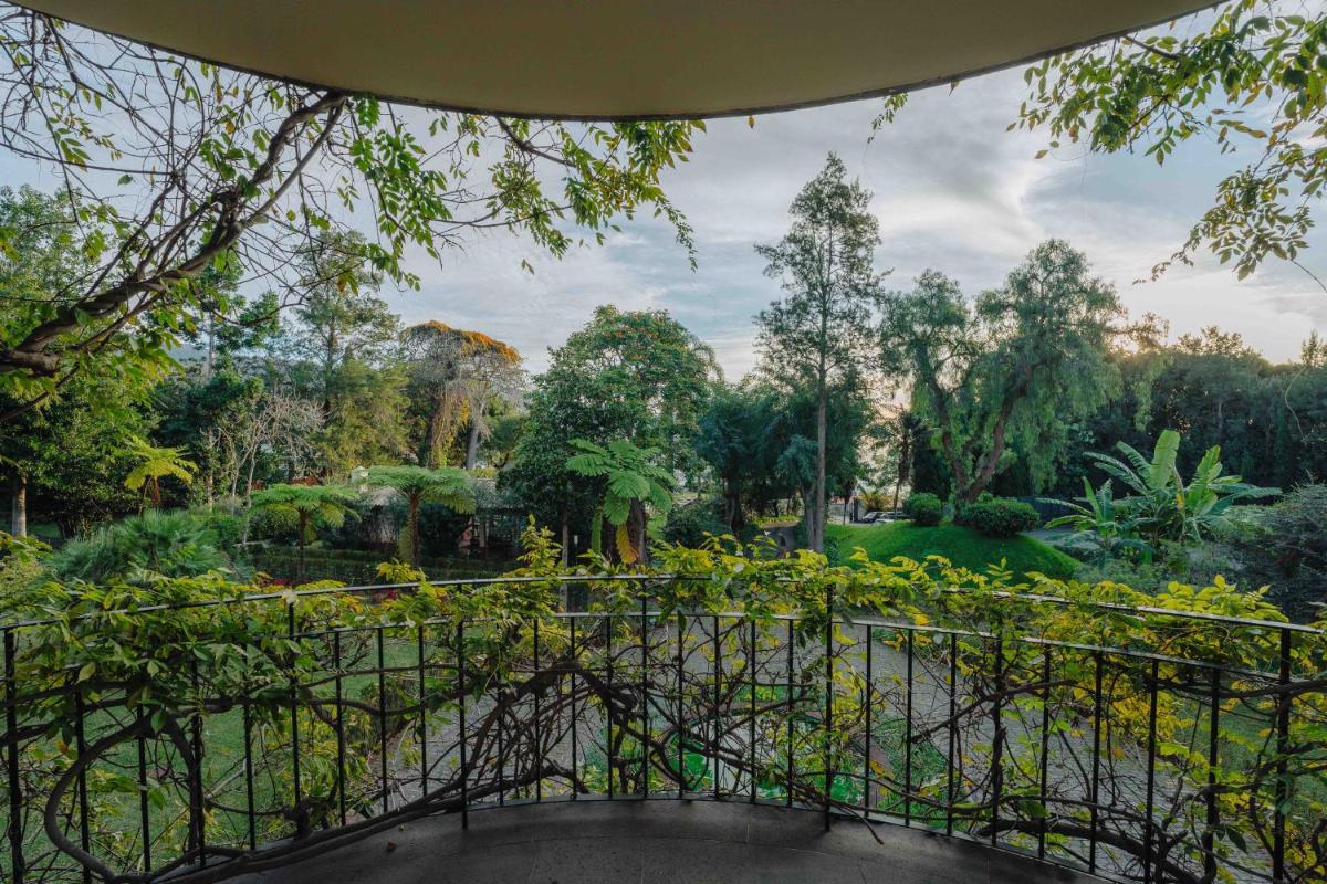 Um jardim no exterior de Quinta da Bela Vista