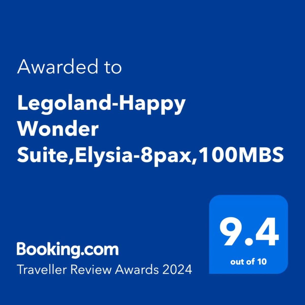 Legoland-Happy Wonder Suite,Elysia-8pax,100MBS - Housity