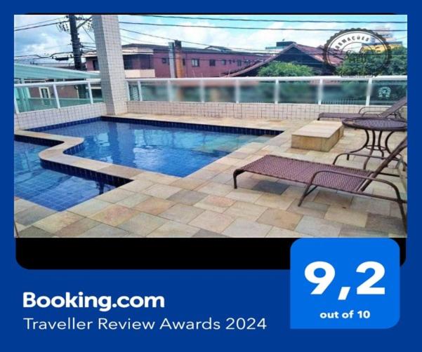 Apartamento Com Piscina e Sacada Gourmet- Aviação# - Housity