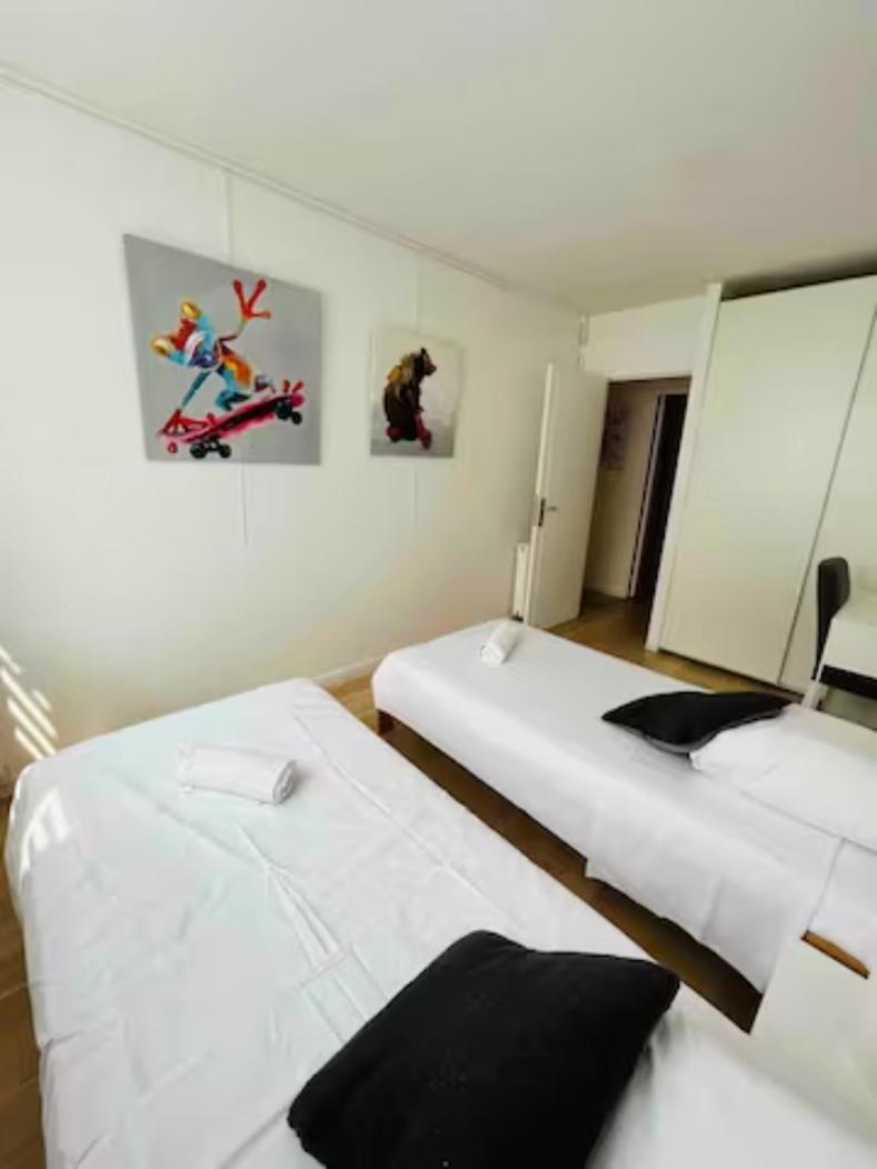 Chambre double dans appartement, fibre, RER B - Housity