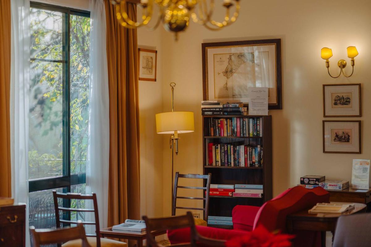Uma área de estar em Quinta da Bela Vista