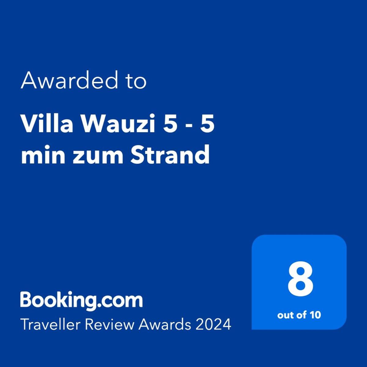 VILLA WAUZI 5 - zentral und wenige Minuten zum Strand - Housity