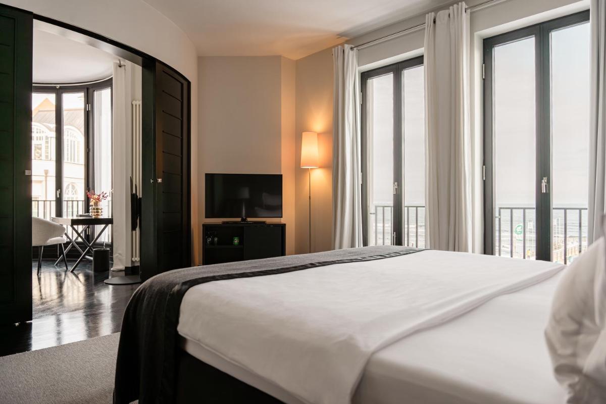 Ein Bett oder Betten in einem Zimmer der Unterkunft A-ROSA Hotel Ceres am Meer - Adults Only