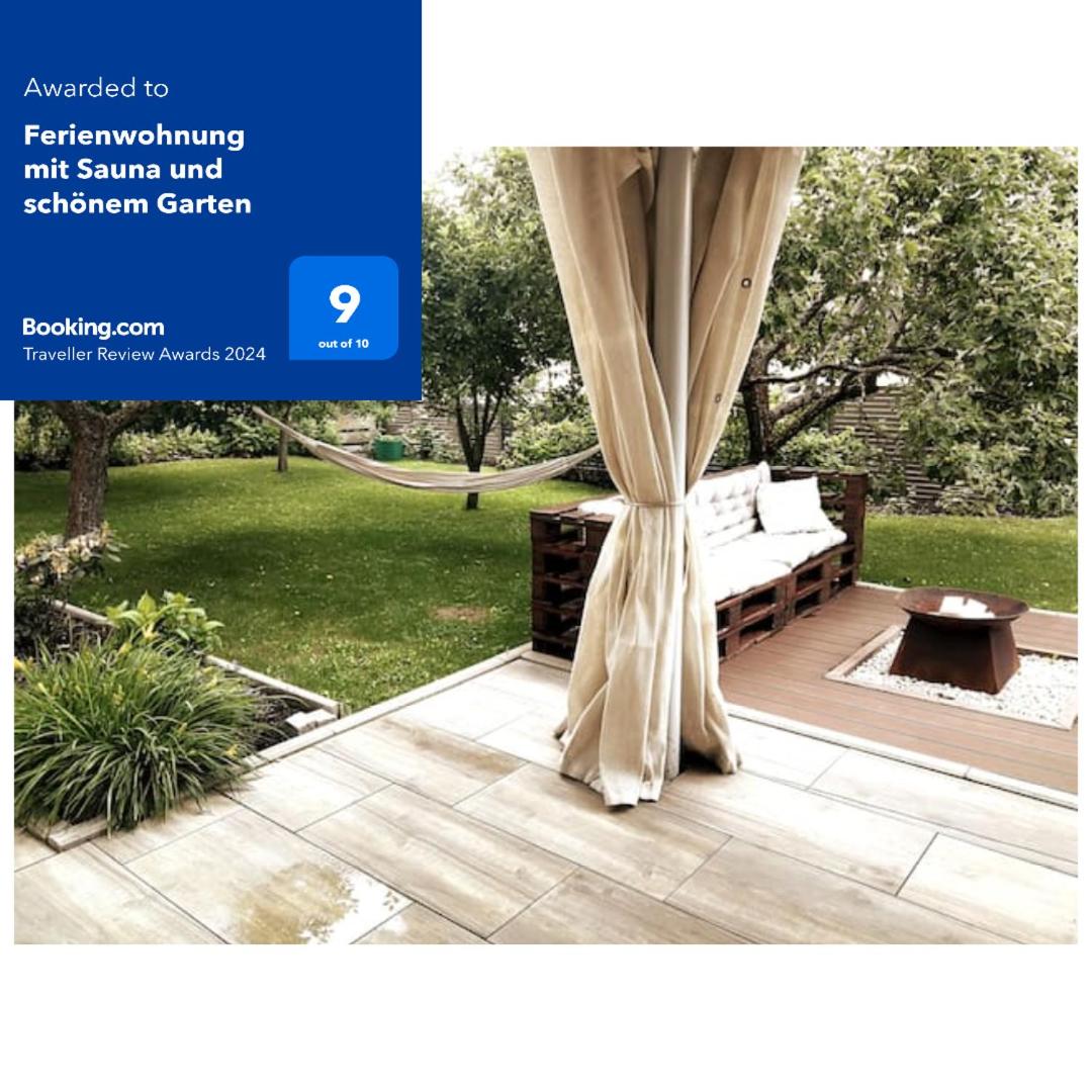 Ferienwohnung mit Sauna und schönem Garten - Housity