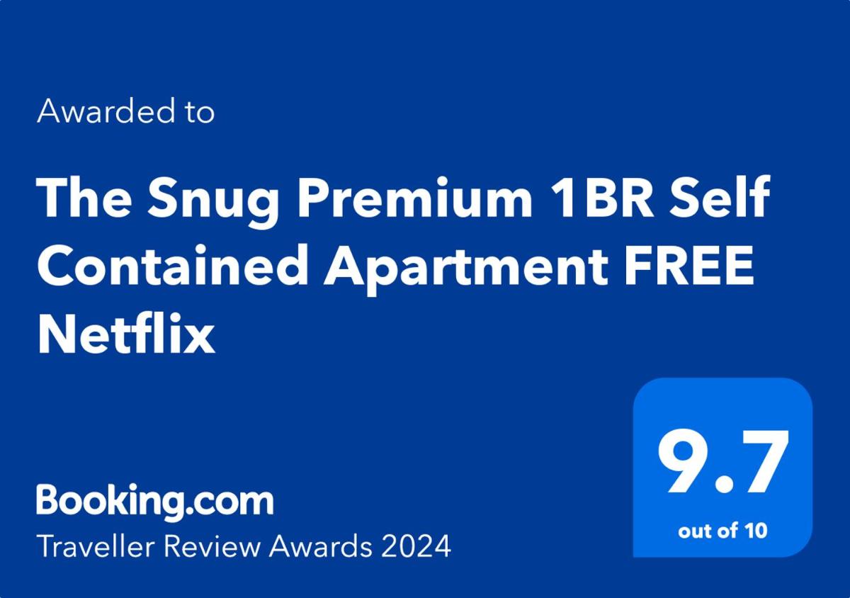 The Snug Premium 1BR Self Contained Apartment FREE Netflix - Housity