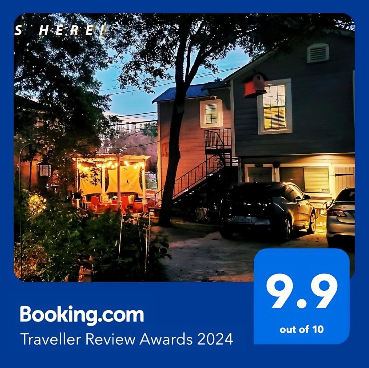 UT Moody Center Downtown Eco Pecan Tree House Free Wifi Parking Quiet Office - Housity
