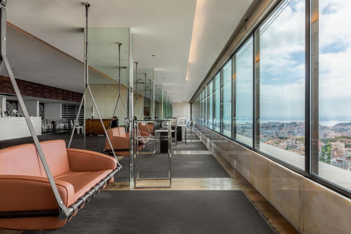 Uma área de estar em Sheraton Lisboa Hotel & Spa