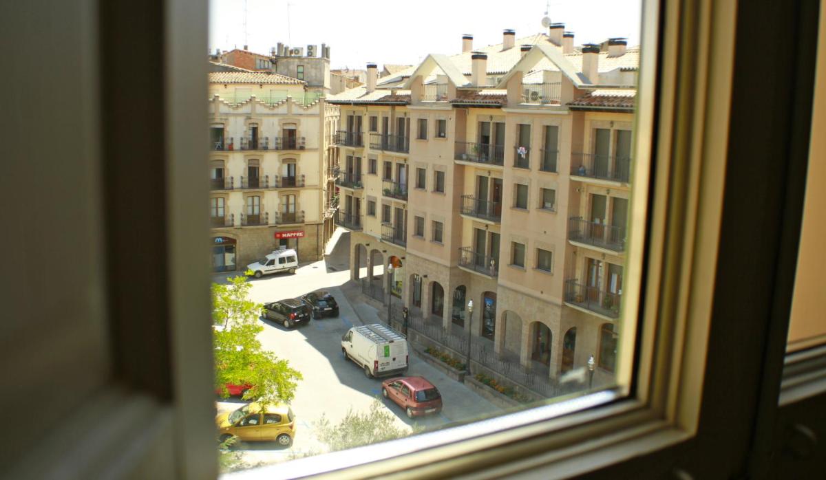 Vista general de Solsona o vista desde el hotel