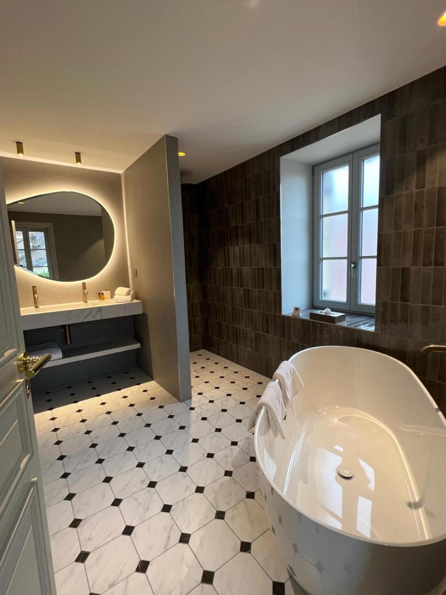 Salle de bains dans l'établissement Le Clos Alice