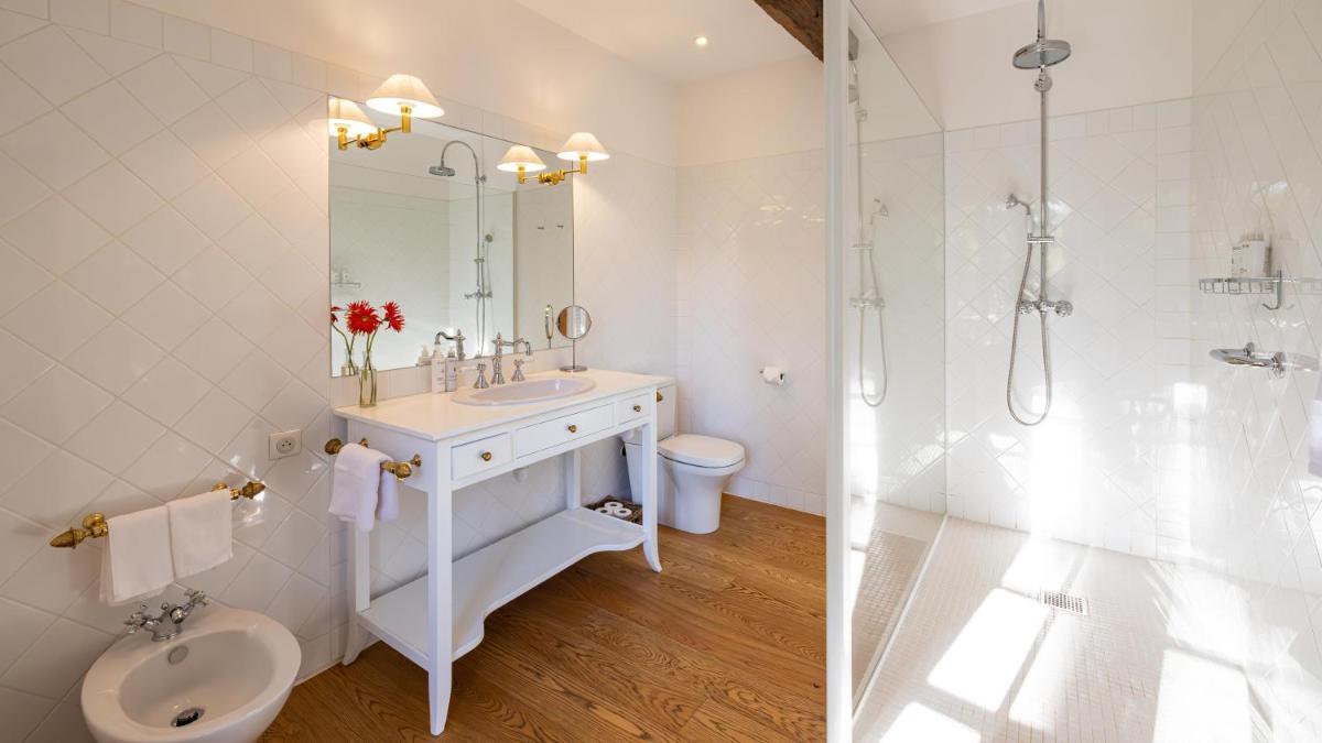 Salle de bains dans l'établissement La Bastide en Gascogne