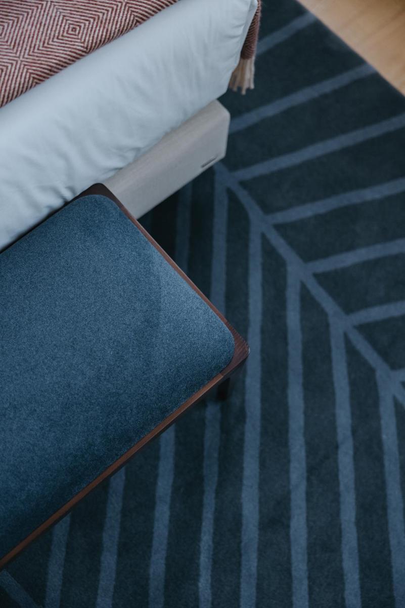 Uma cama ou camas num quarto em NINE DOTS Azorean Art Boutique Hotel